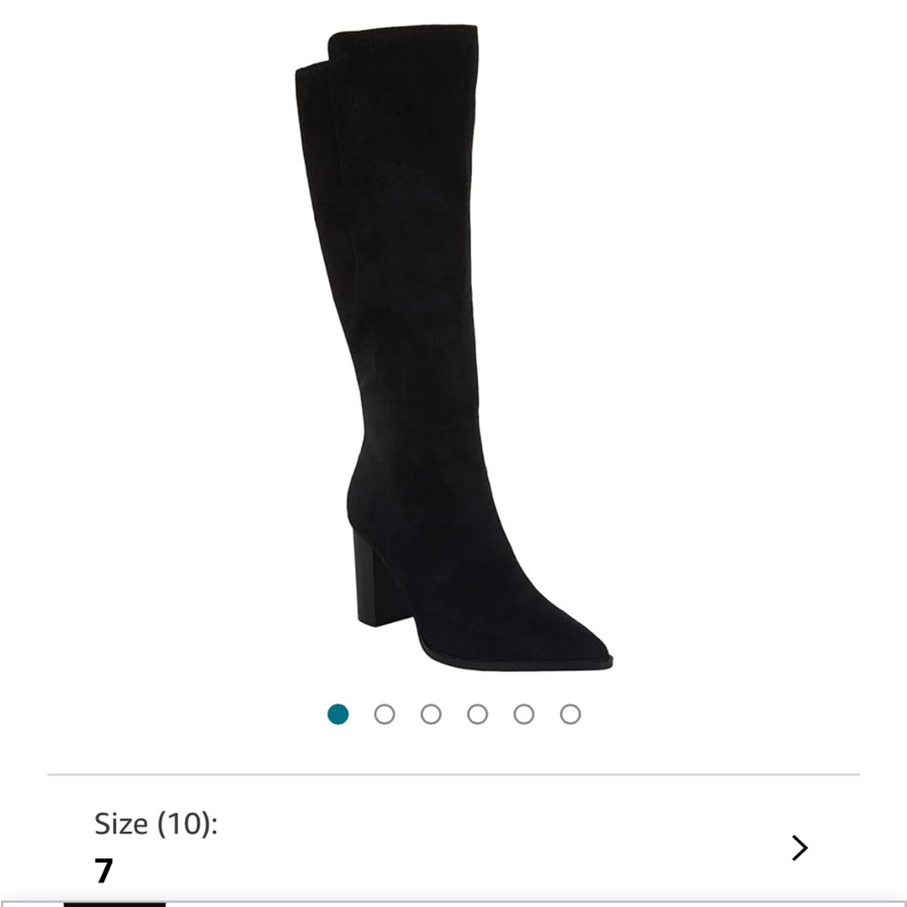 Women's Black Knee High Boots